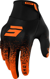 Перчатки Shot Drift Edge с логотипом, черный/оранжевый