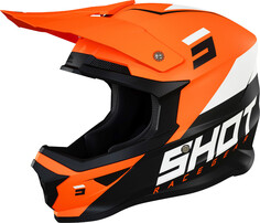 Шлем Shot Furious Chase со съемной подкладкой, черный/оранжевый