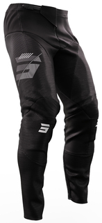 Мотоциклетные брюки Shot Contact Speck с логотипом, черный/серый