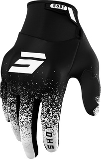 Перчатки Shot Drift Edge с логотипом, черный/белый