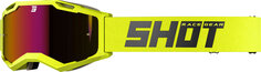 Мотоциклетные очки Shot Iris 2.0 Solid с логотипом, желтый