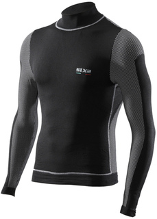 Рубашка SIXS TS4 функциональная, черный/серый
