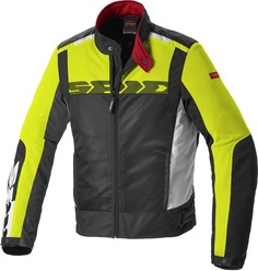 Куртка текстильная Spidi Solar Net Sport мотоциклетная, черный/неоновый