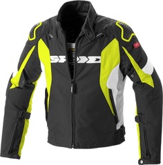 Куртка текстильная Spidi Sport Warrior H2Out мотоциклетная, черный/неоновый