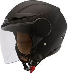SMK Helmets Streem Solid Motorcycle Helmet Мотоциклетный шлем, черный СМК