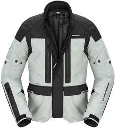 Куртка текстильная Spidi Traveller 3 H2Out мотоциклетная, серый/черный