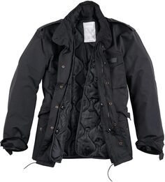 Куртка Surplus Hydro US Fieldjacket M65, черный