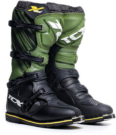 Ботинки TCX X-Blast 2023 для мотокросса, черный/зеленый