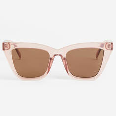 Солнцезащитные очки H&amp;M Cat-eye, светло-бежевый H&M