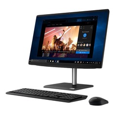 Моноблок Lenovo AIO V30A-24, 23.8″, 4Гб/1Тб, i5-10210U, черный, английская/арабская клавиатура