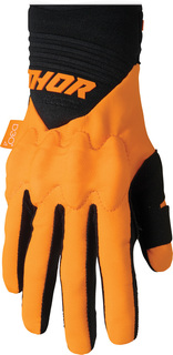 Перчатки Thor Rebound D3O для мотокросса, оранжевый/черный