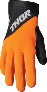 Перчатки Thor Spectrum Cold Weather для мотокросса, оранжевый/черный
