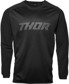 Кофта Джерси Thor Terrain Off-Road Gear для мотокросса, черный