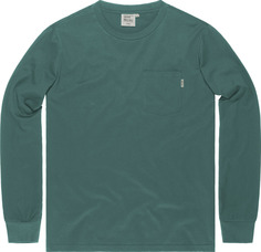 Рубашка Vintage Industries Grant Pocket с длинным рукавом, зелено-синяя