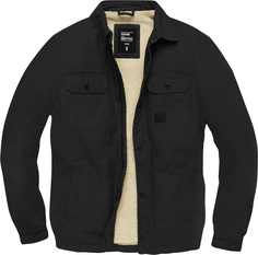 Куртка Vintage Industries Dean Sherpa, черная