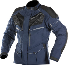 Куртка VQuattro Hurricane Lady для женщин для мотоцикла Текстильная, черно-синяя