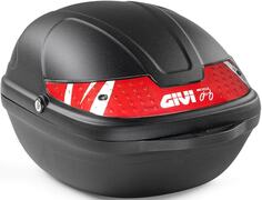Багажник GIVI CY14 к велосипеду, черный/красный