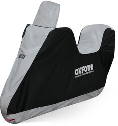 Чехол защитный Oxford Aquatex Highscreen Topbox на скутер, черный/белый