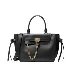 Сумка-портфель Michael Michael Kors Hamilton Legacy Small Leather Belted, черный