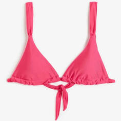 Лиф H&amp;M Padded Triangle Bikini, розовый H&M