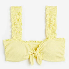 Лиф H&amp;M Padded Bikini, светло-желтый H&M