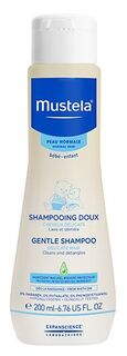 Mustela Bebe детский шампунь для волос, 200 ml