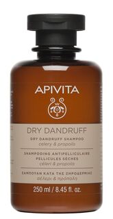 Apivita Dry Dandruff шампунь для волос от сухой перхоти, 250 ml