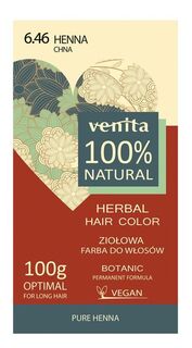 Venita 6.46 Chna травяная краска для волос, 1 шт.