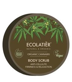 Ecolatier Organic Cannabis Jędrność i Relaks скраб для тела, 250 ml
