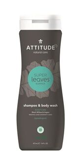 Attitude Scalp Care Men 2w1 гель для мытья тела и волос, 473 ml