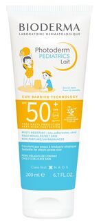 Bioderma Photoderm Pediatrics SPF50+ защитное молочко для детей, 200 ml