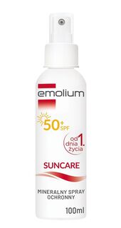 Emolium Suncare SPF50+ защитный спрей для детей, 100 ml Эмолиум