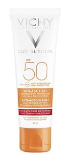 Vichy Capital Soleil Anti Age SPF50 защитный крем с фильтром, 50 ml