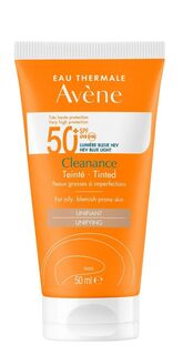Avène Sun Cleanance Teinte SPF50+ красящий крем с фильтром для лица, 50 ml Avene