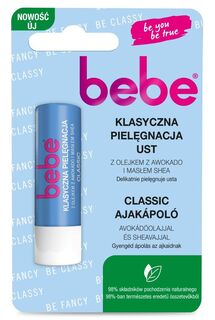 Bebe Young Care Klasycznaзащитная помада для губ, 4.9 g