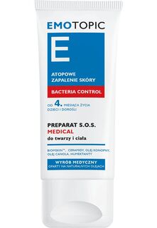 Emotopic Bacteria Control Medical Preparat SOS подготовка кожи к пилингу, 30 ml