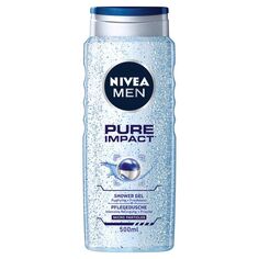 Nivea Men Pure Impact гель для душа, 500 ml