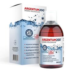 Argentum 200 Srebro KoloidalneТоник для лица, 500 ml Aura Herbals