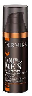 Dermika 100% For Men 50+ крем для лица, 50 ml