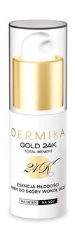 Dermika Gold 24k Total Benefit крем для глаз, 15 ml