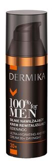 Dermika 100% For Men 30+ крем для лица, 50 ml