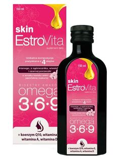 Estrovita Skin Sakura Płyn жирные кислоты омега 3-6-9, 150 ml
