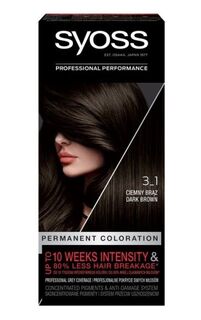 Syoss Permanent Coloration 3-1 краска для волос, 1 шт.