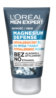 L’Oréal Men Expert Magnesium Defense гель для умывания лица, 100 ml L'Oreal