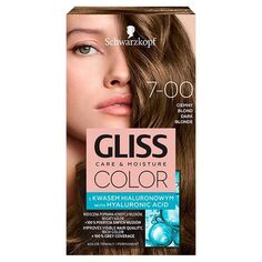 Schwarzkopf Gliss Color 7-00 Ciemny Blond краска для волос, 1 шт.