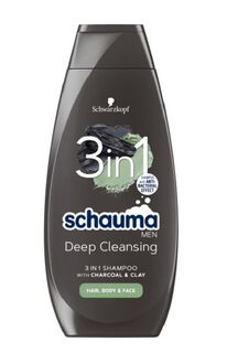 Schauma Men Deep Cleansing шампунь, 400 ml