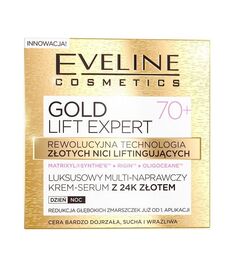 Eveline Gold Lift Expert 70+ крем для лица, 50 ml
