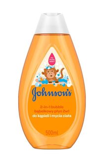 Johnsons Baby Bubble 2w1 жемчужная ванна для детей, 500 ml