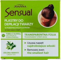 Joanna Sensual пластыри для депиляции, 12 шт.