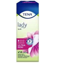 Tena Lady Ultra Mini урологические прокладки, 14 шт.